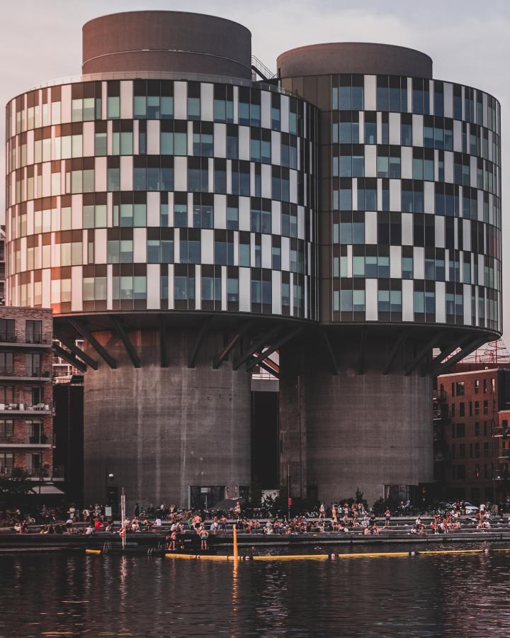 Sandkaj Harbor Bath in Nordhavn in Copenhagen