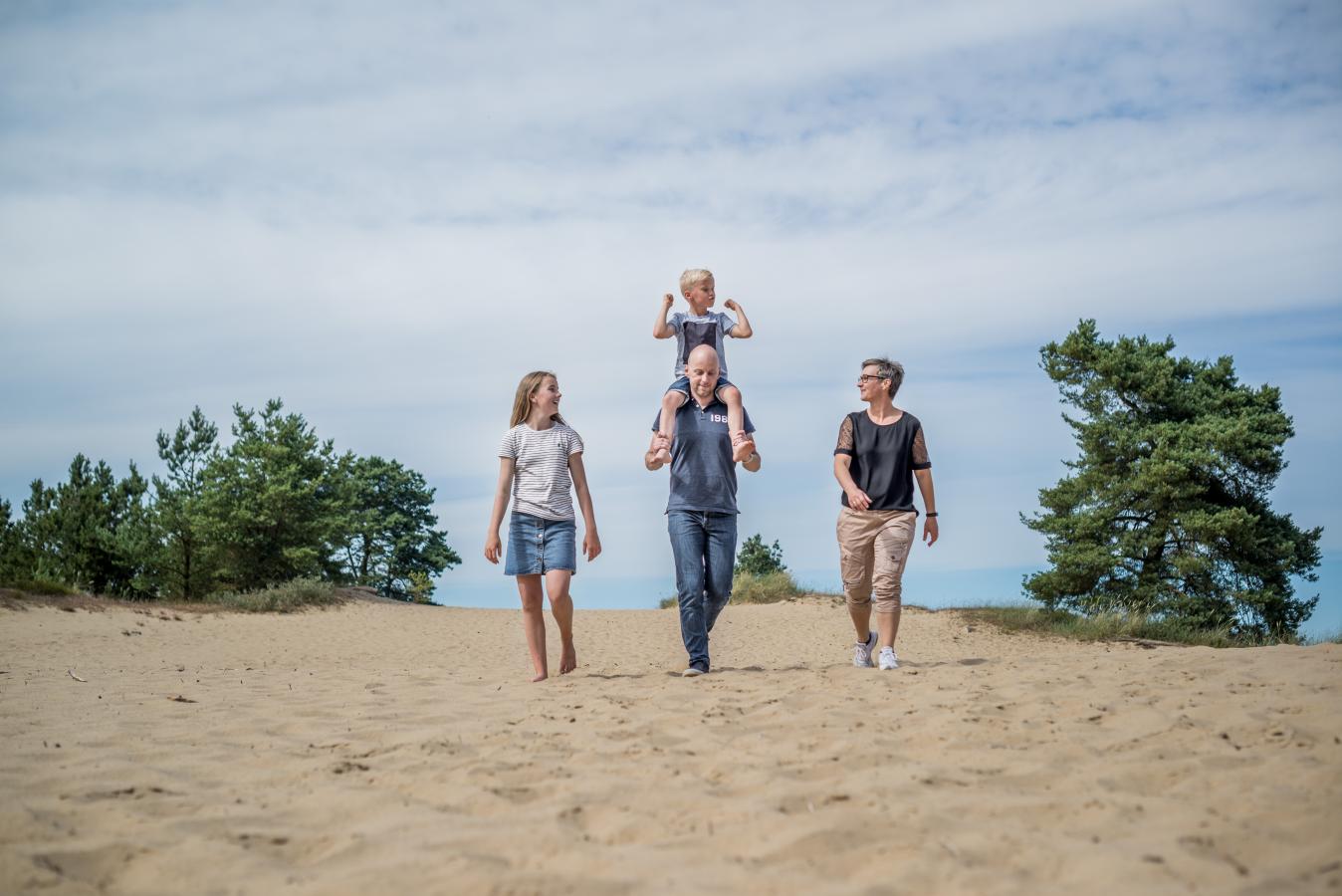 Family at Grene Sande, Billund