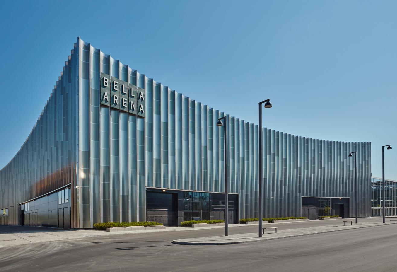 Bella Arena in Copenhagen seen from the front