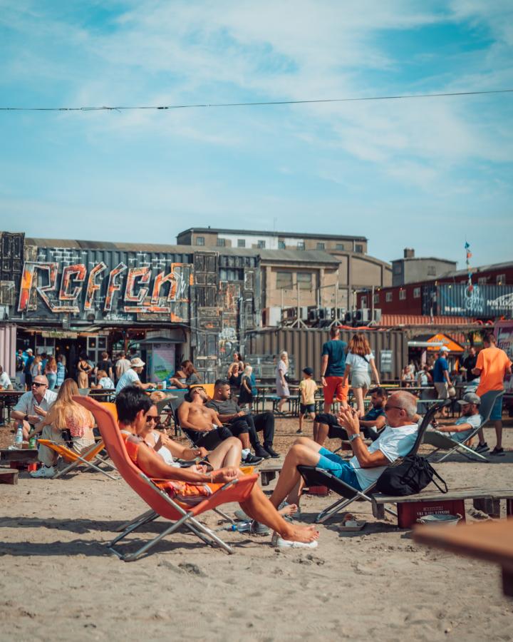 Reffen street food market in Copenhagen