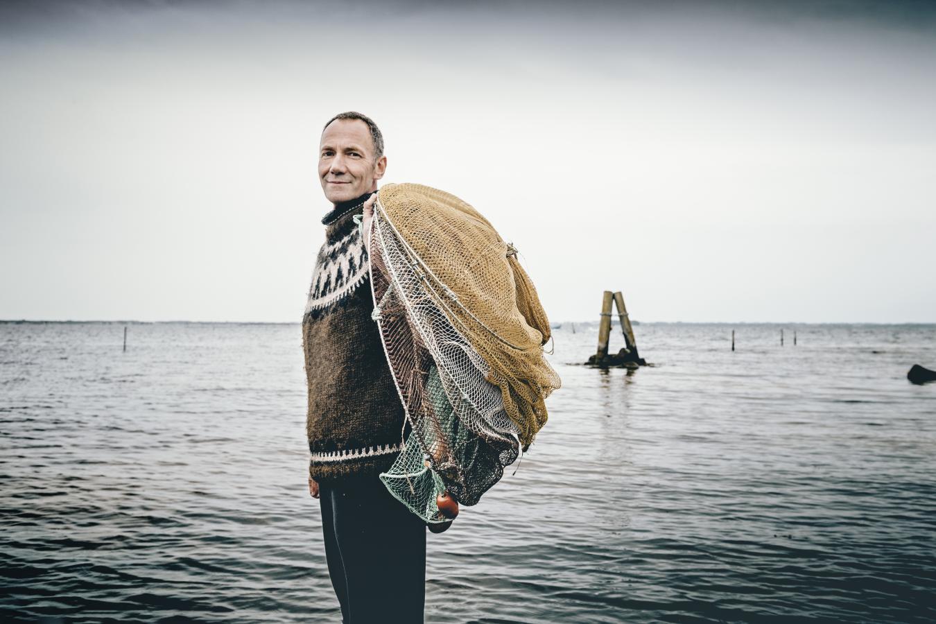 A fisherman in North Denmark
