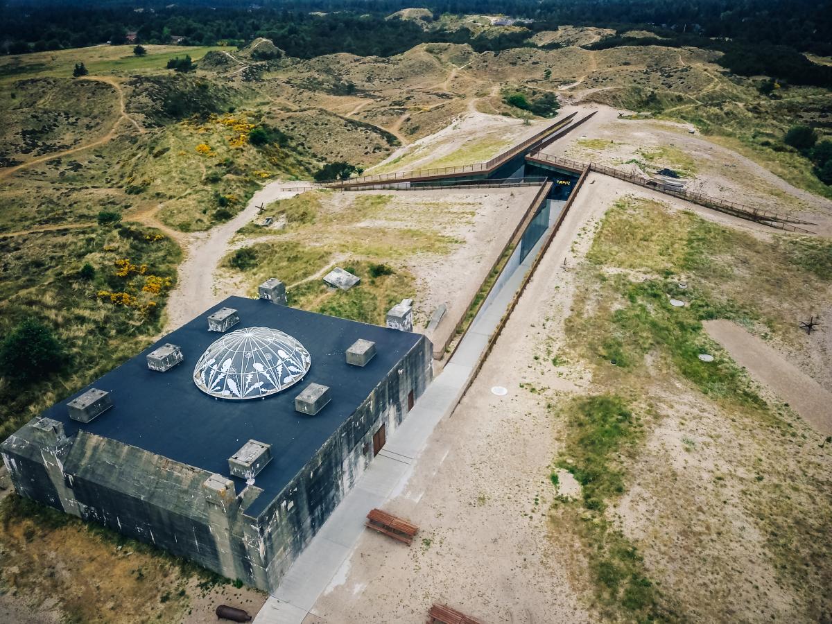 Bild von dem Museum Tirpitz und die Natur drum herum