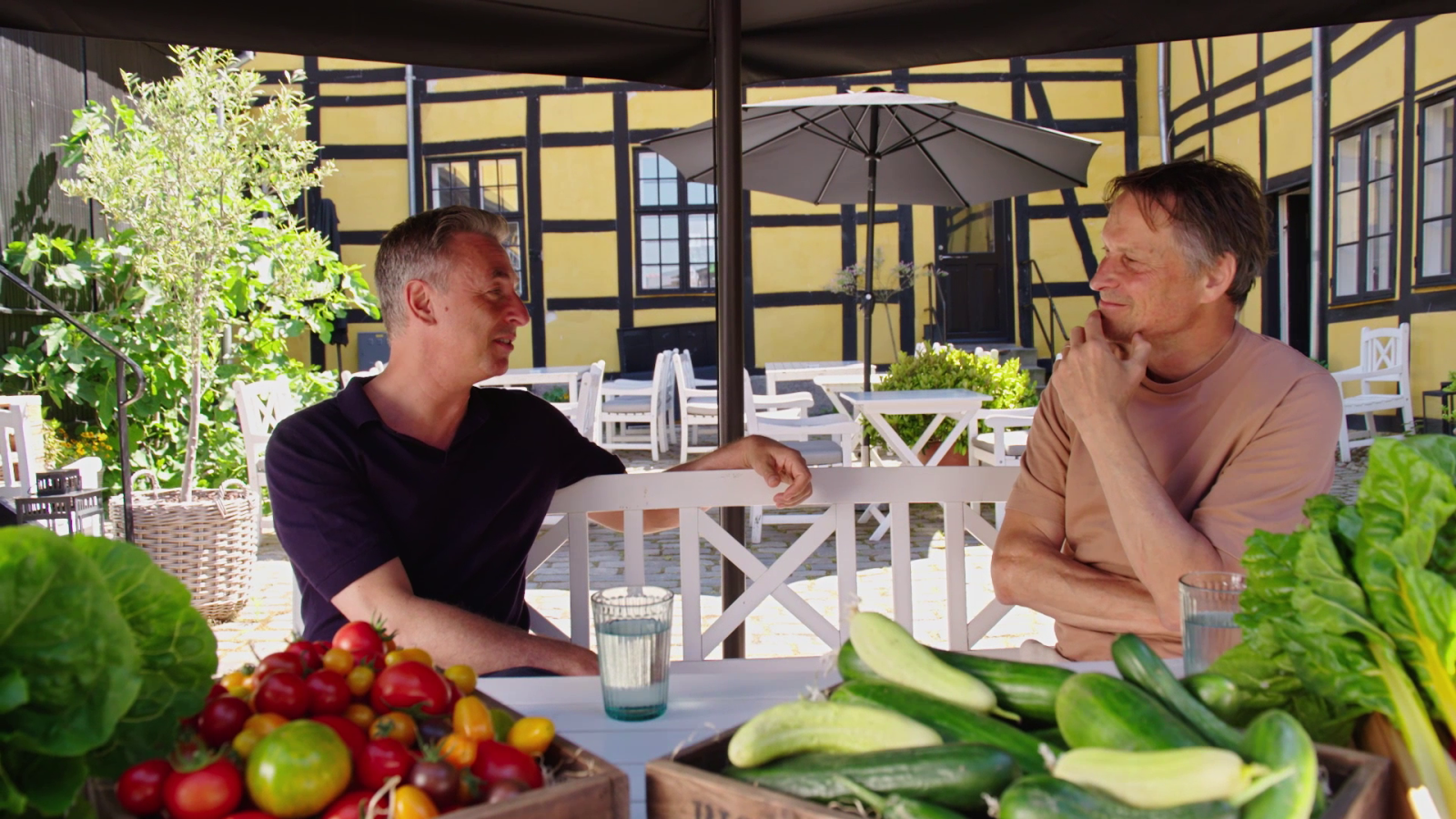 Tareq Taylor og Claus Meyer i femte sæson af Nordic Cookery 