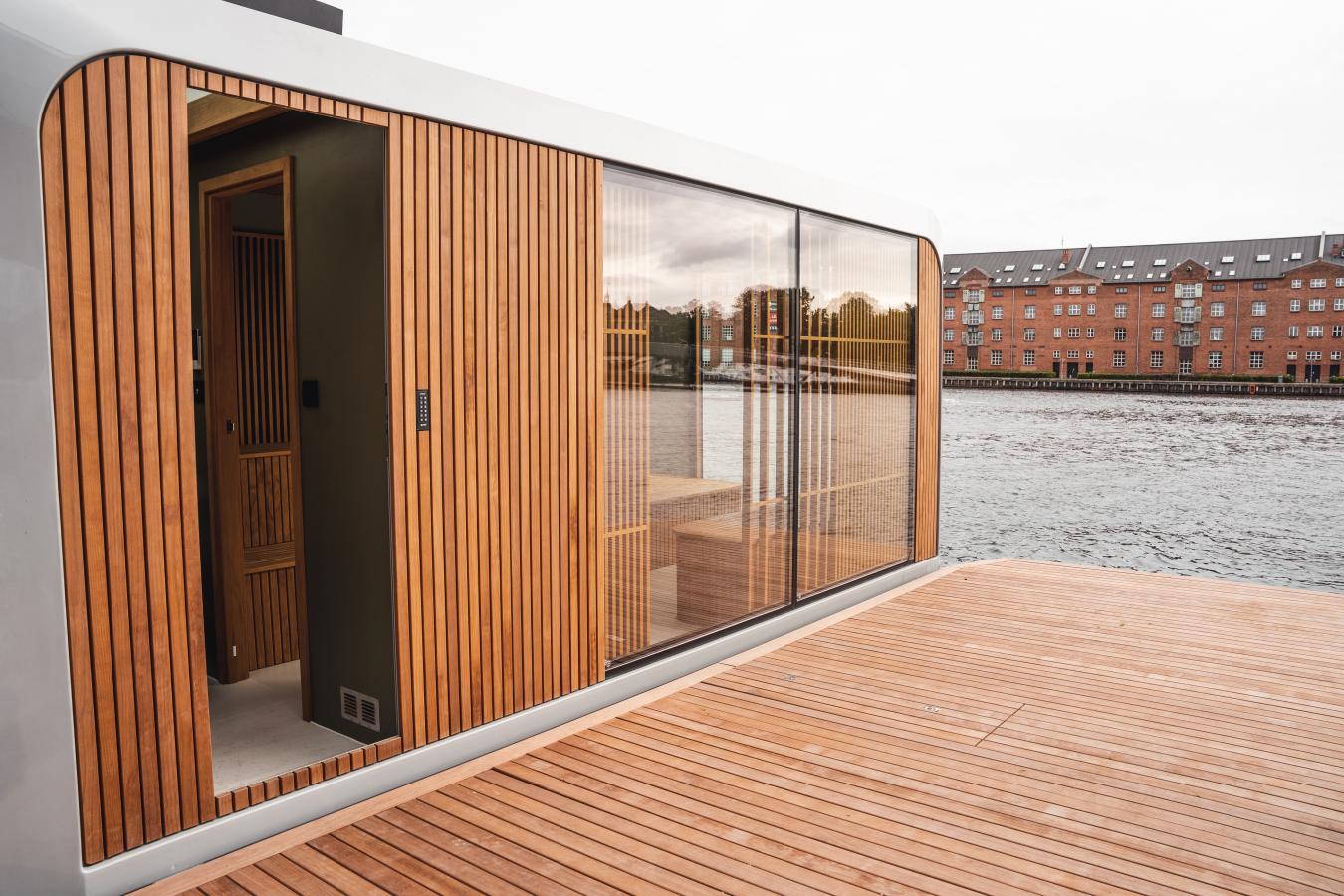Sauna by GoBoat on the Copenhagen harbor