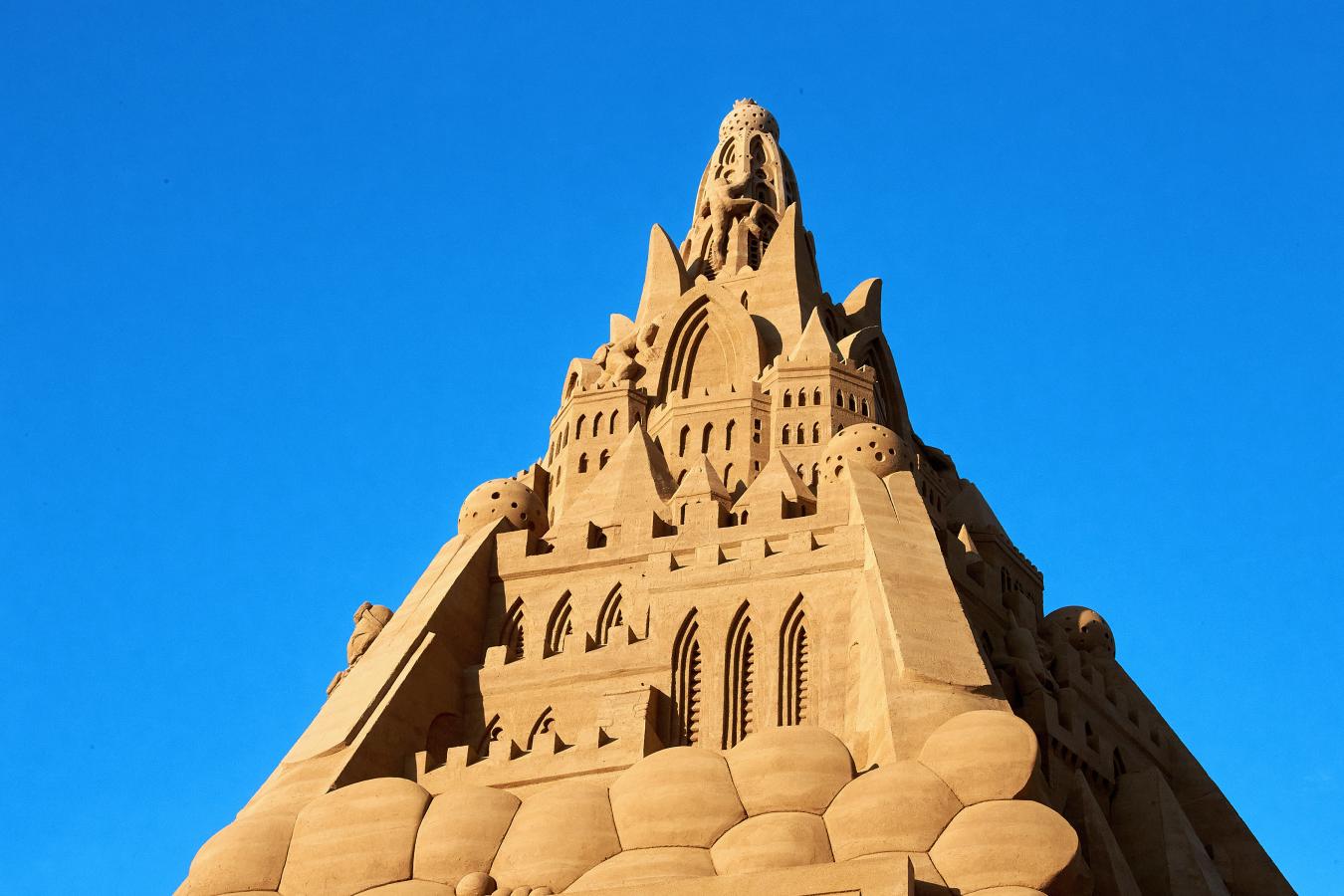 sand castle blokhus by poul nymark
