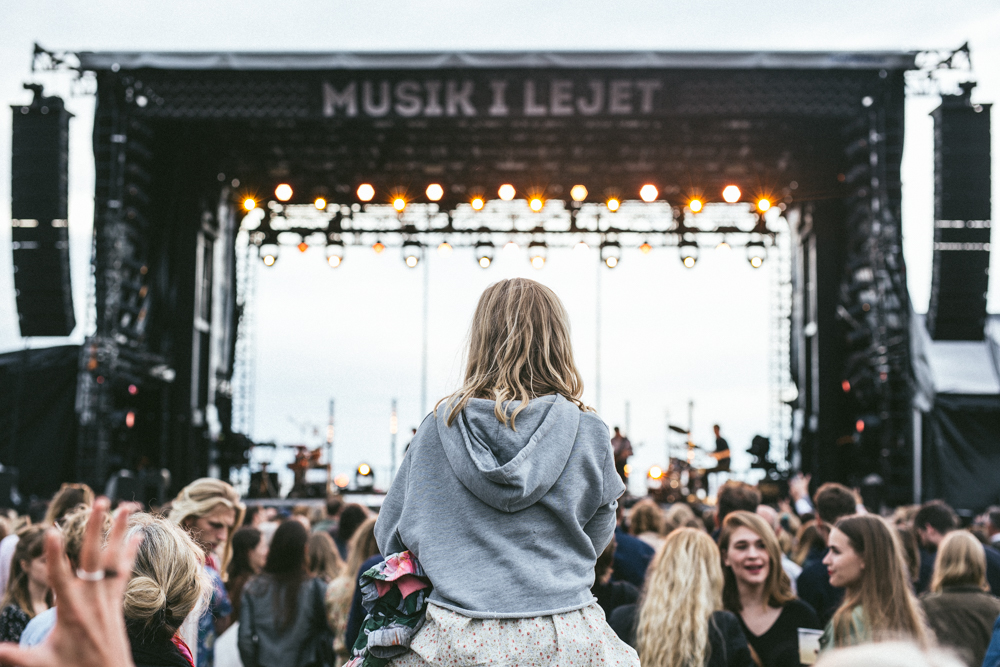 Musik i Lejet music festival in Tisvildeleje, North Zealand