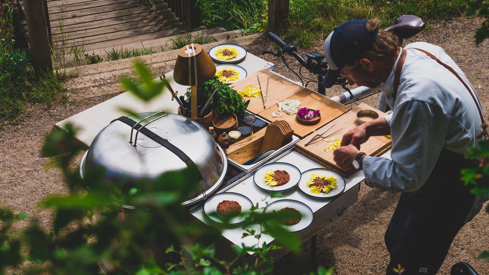 Cykelkokken, a cycling chef in Copenhagen