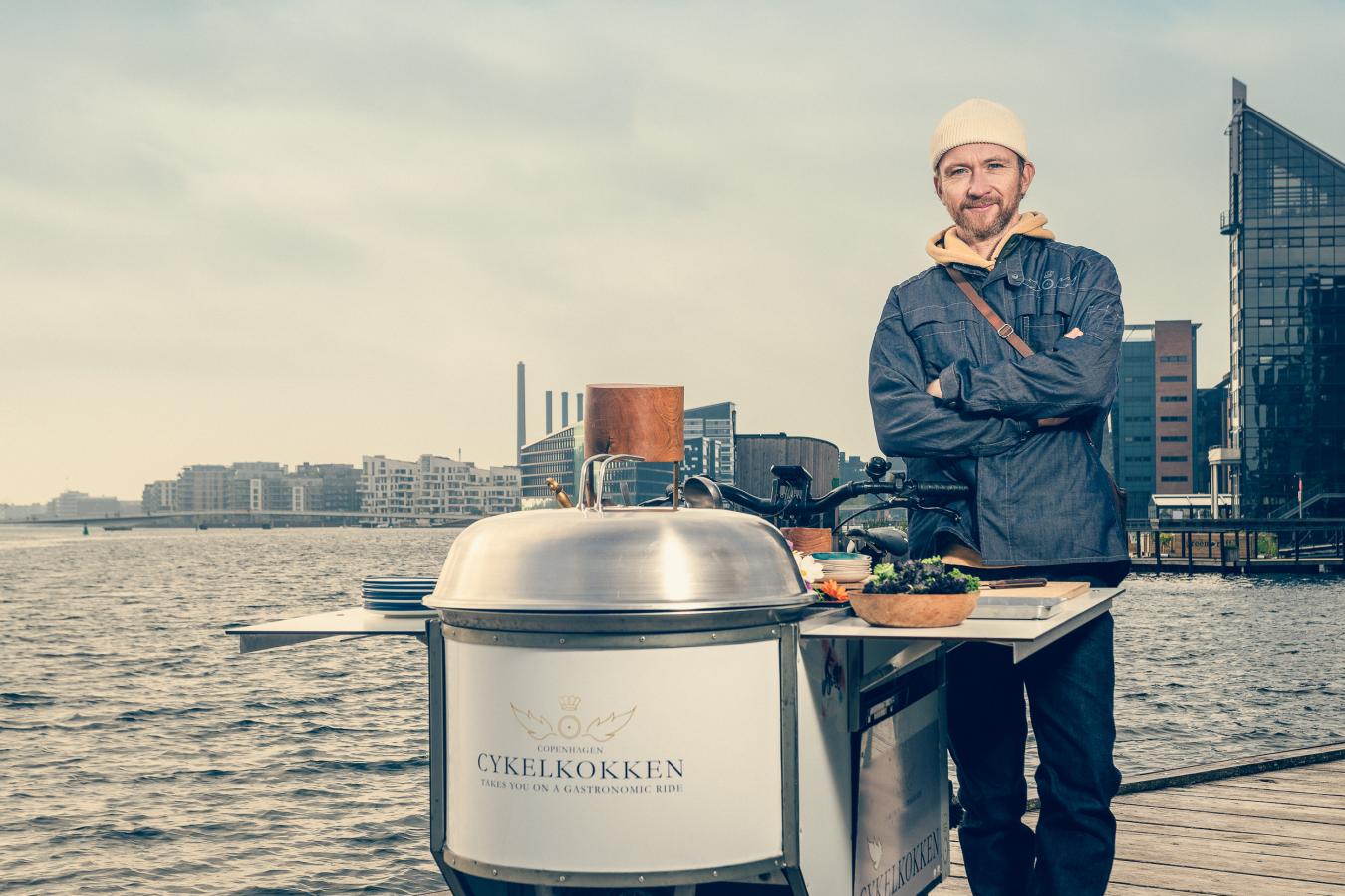 Morten Kryger the bicycle chef in Copenhagen, business events