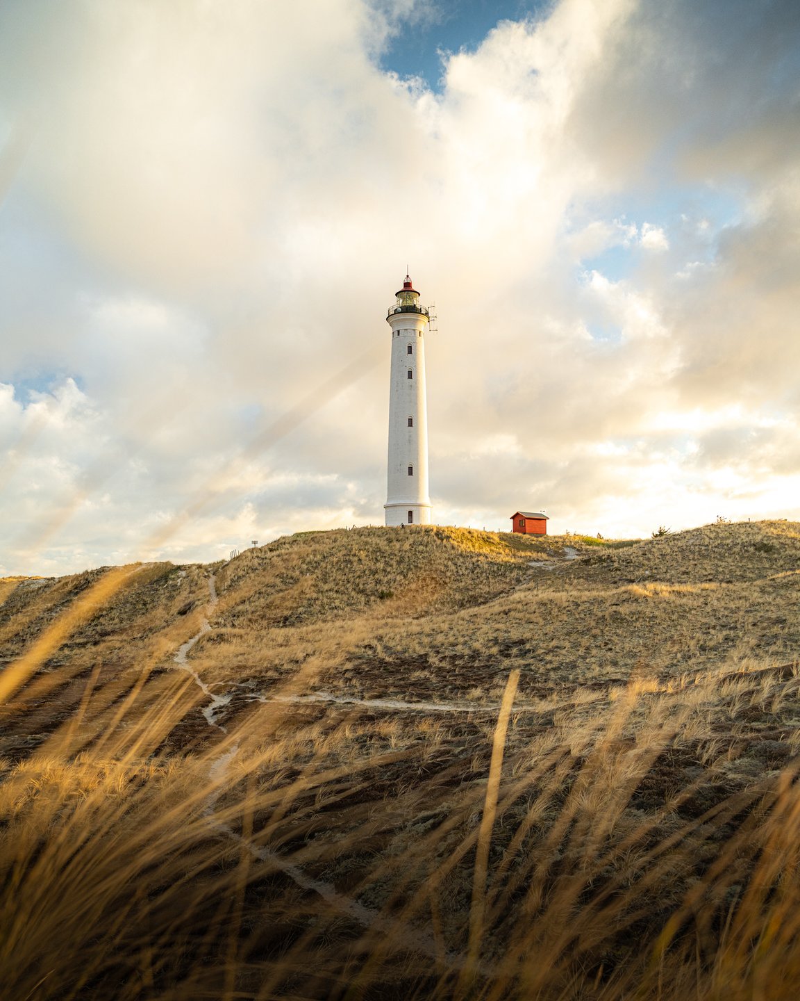 Lyngvig lighhouse by Vesterhavet