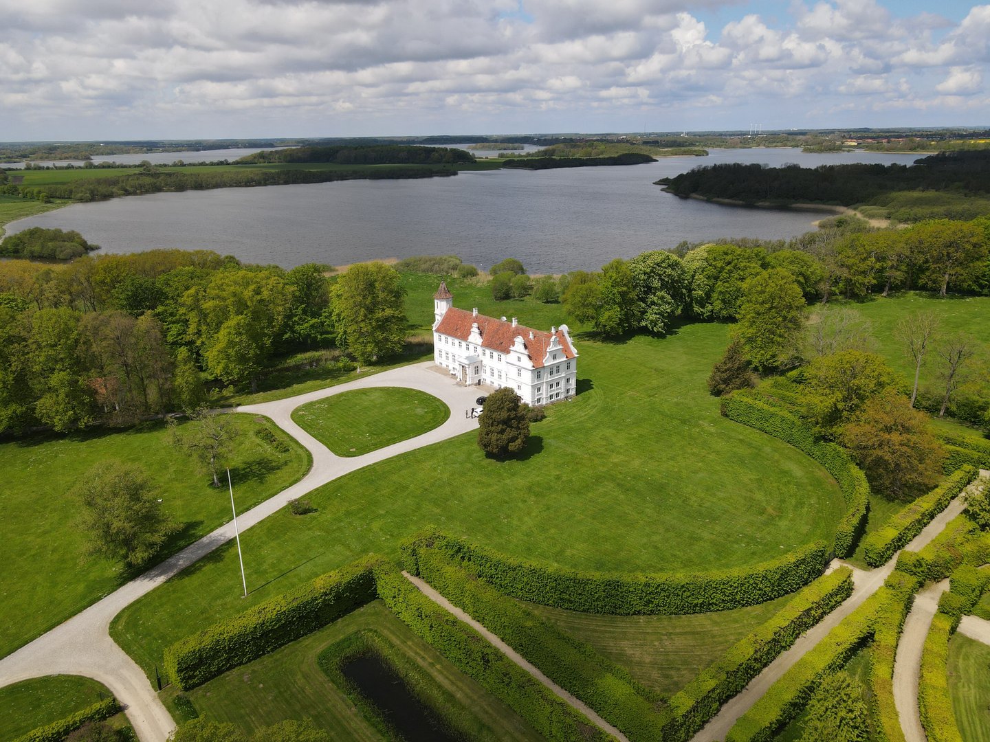 Søholdt Gods på Lolland-Falster, Danmark