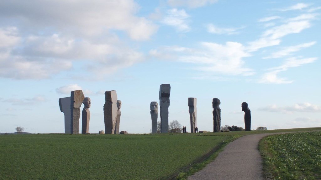Dodekalitten monumentet i Lolland-Falster, Danmark