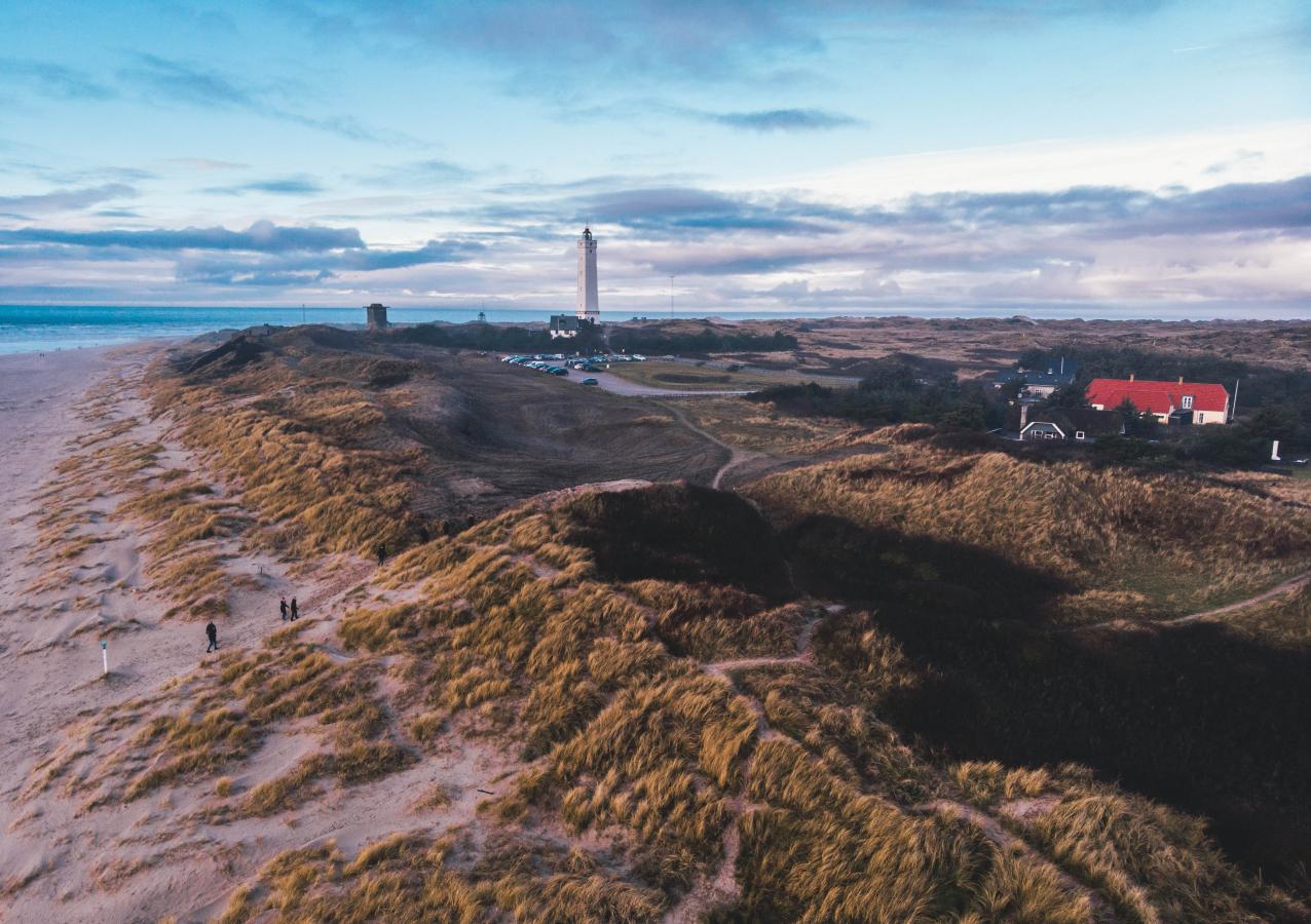 Lighthouse Blåvandshuk, West Jutland