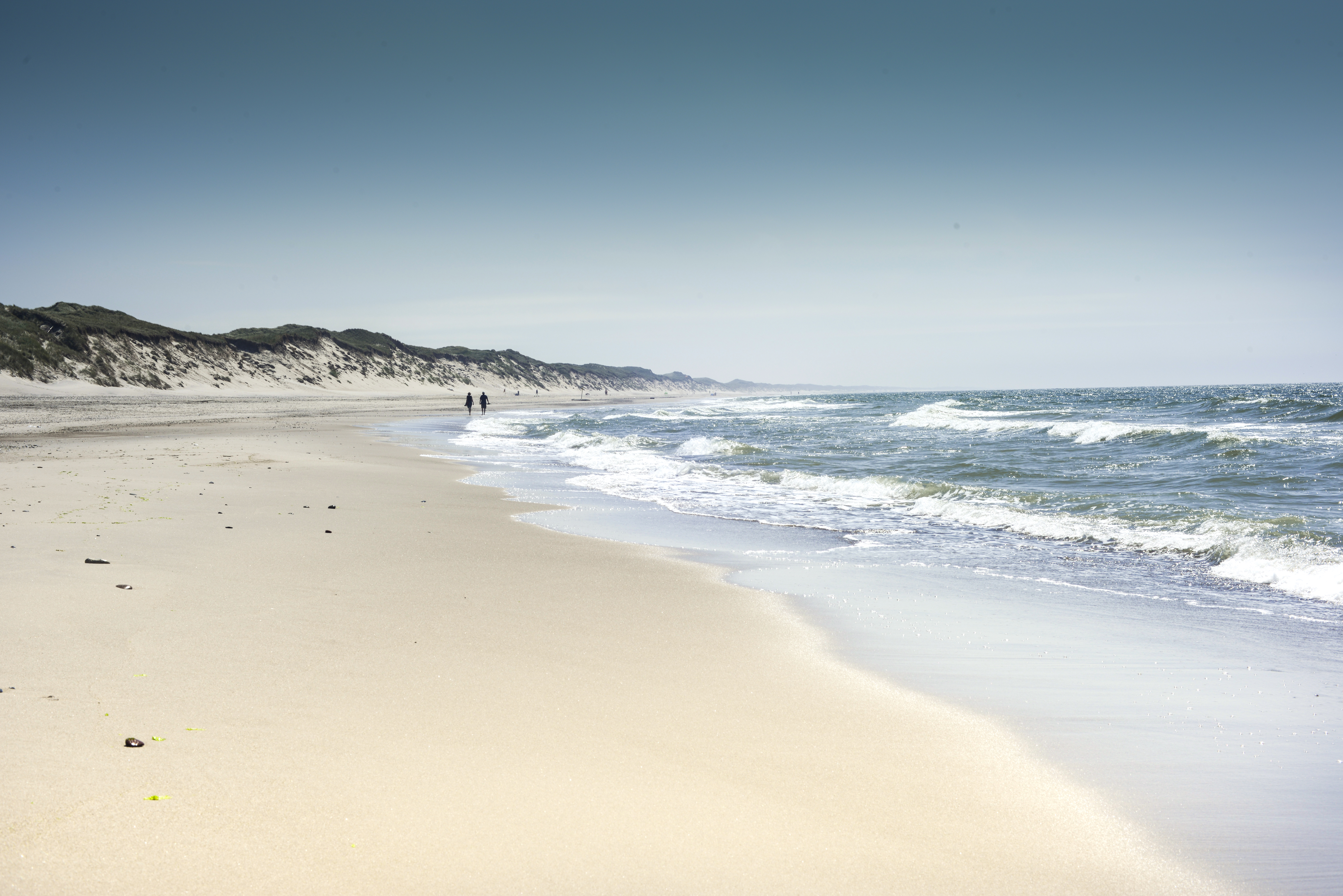 Bild von einem Strand an der dänischen Nordsee