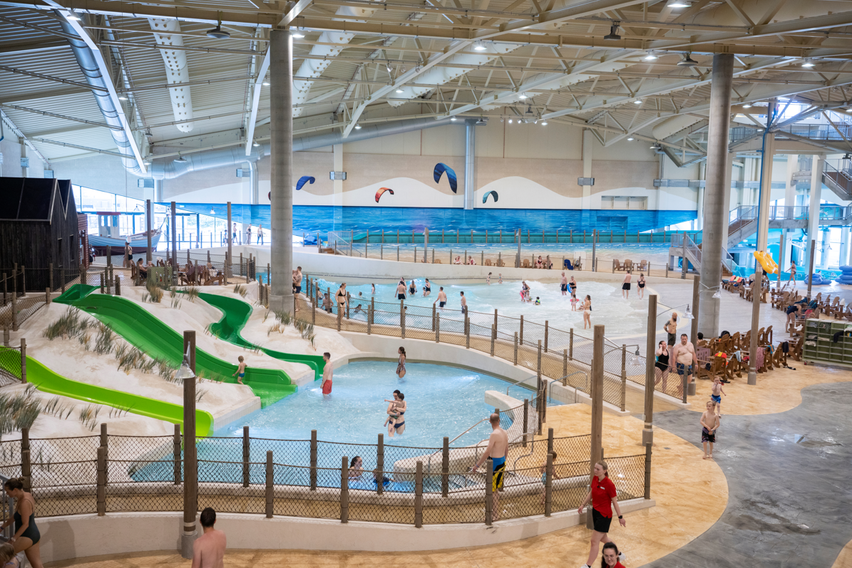 Bild von der Badelandschaft in Lalandia