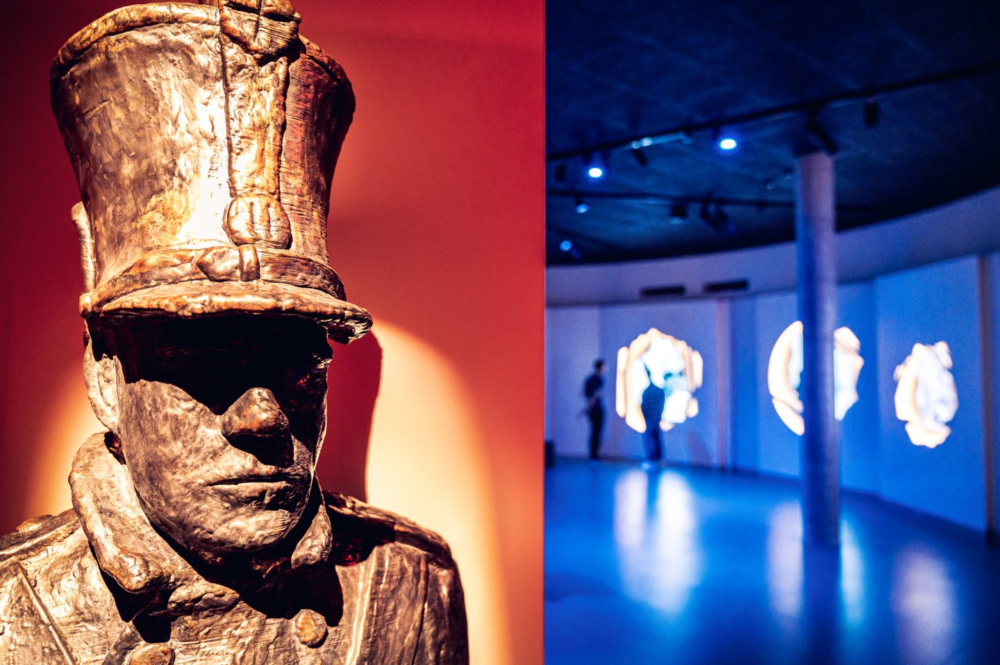 Statue av H.C Andersen i H.C. Andersens Hus i Odense