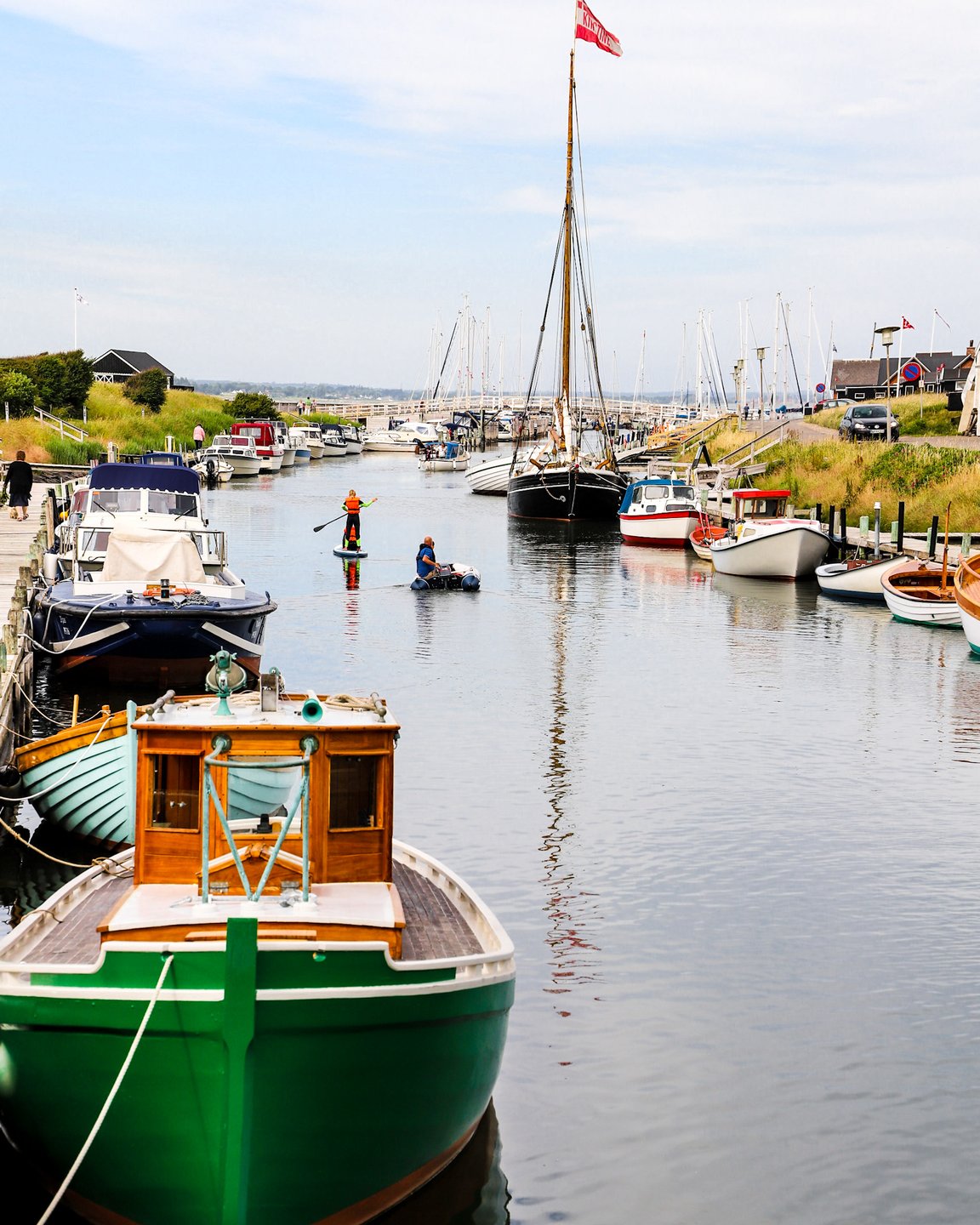 Schiffe in Løgstør am Limfjord
