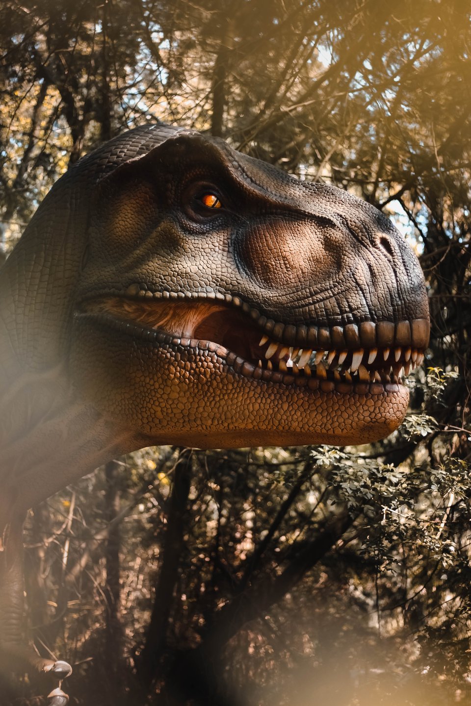 Dinosaur at Knuthenborg Safaripark, Lolland