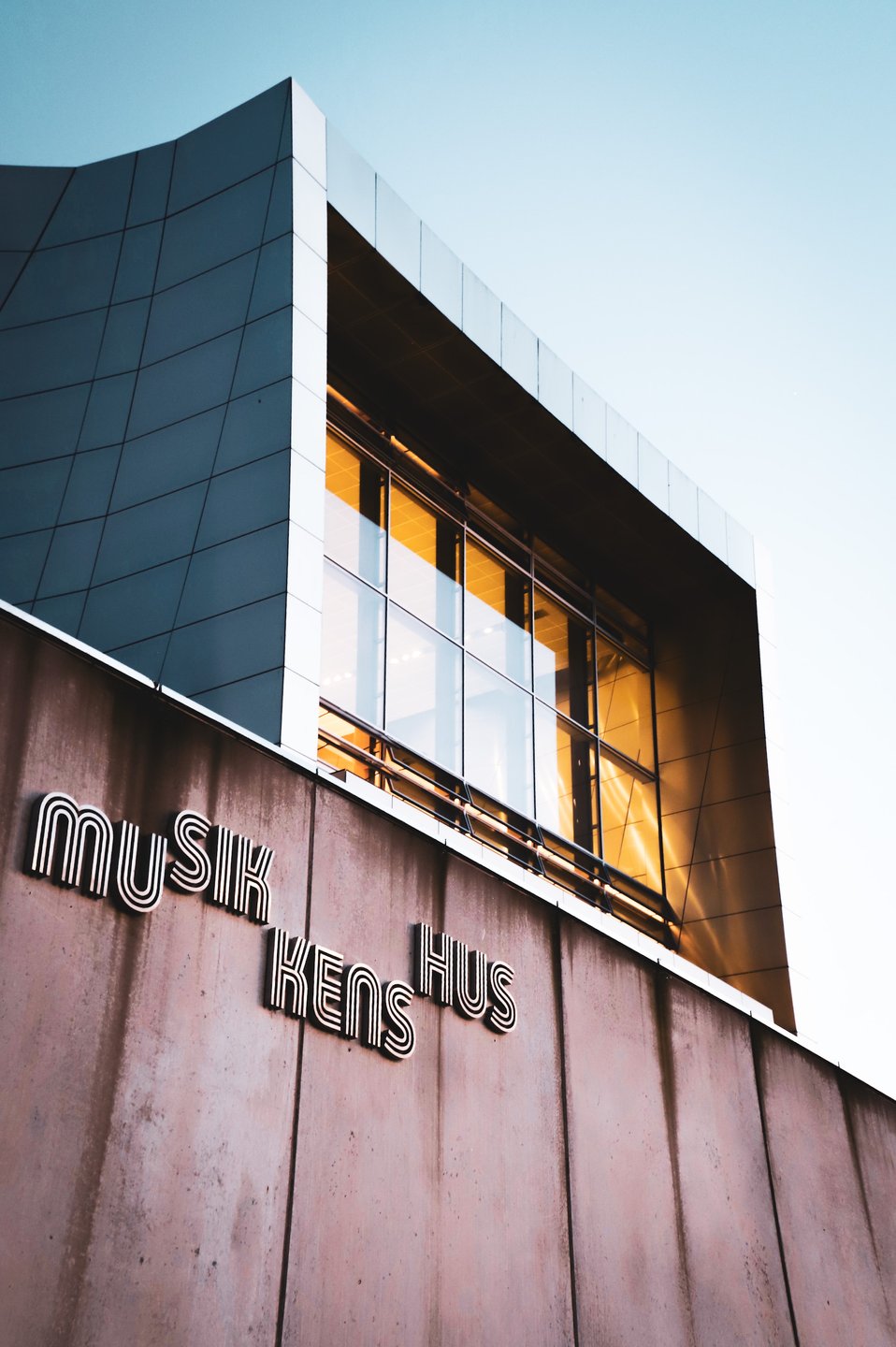 Musikkens Hus in Aalborg in Nordjütland