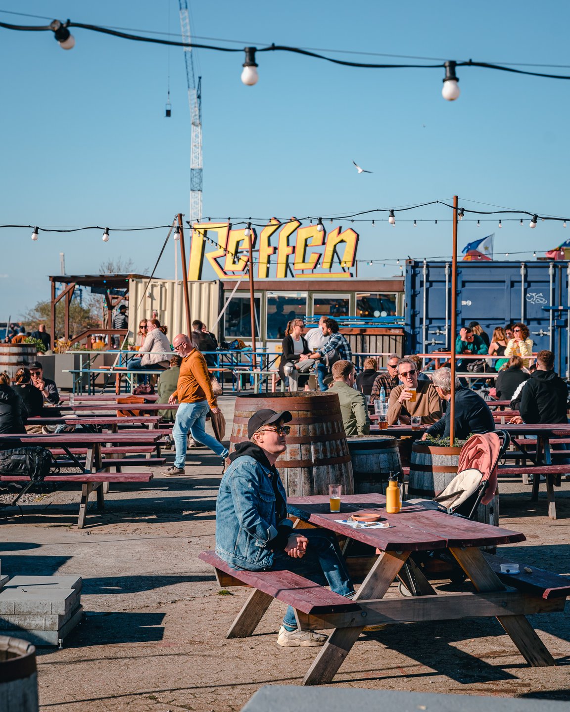 Reffen street food market in Copenhagen