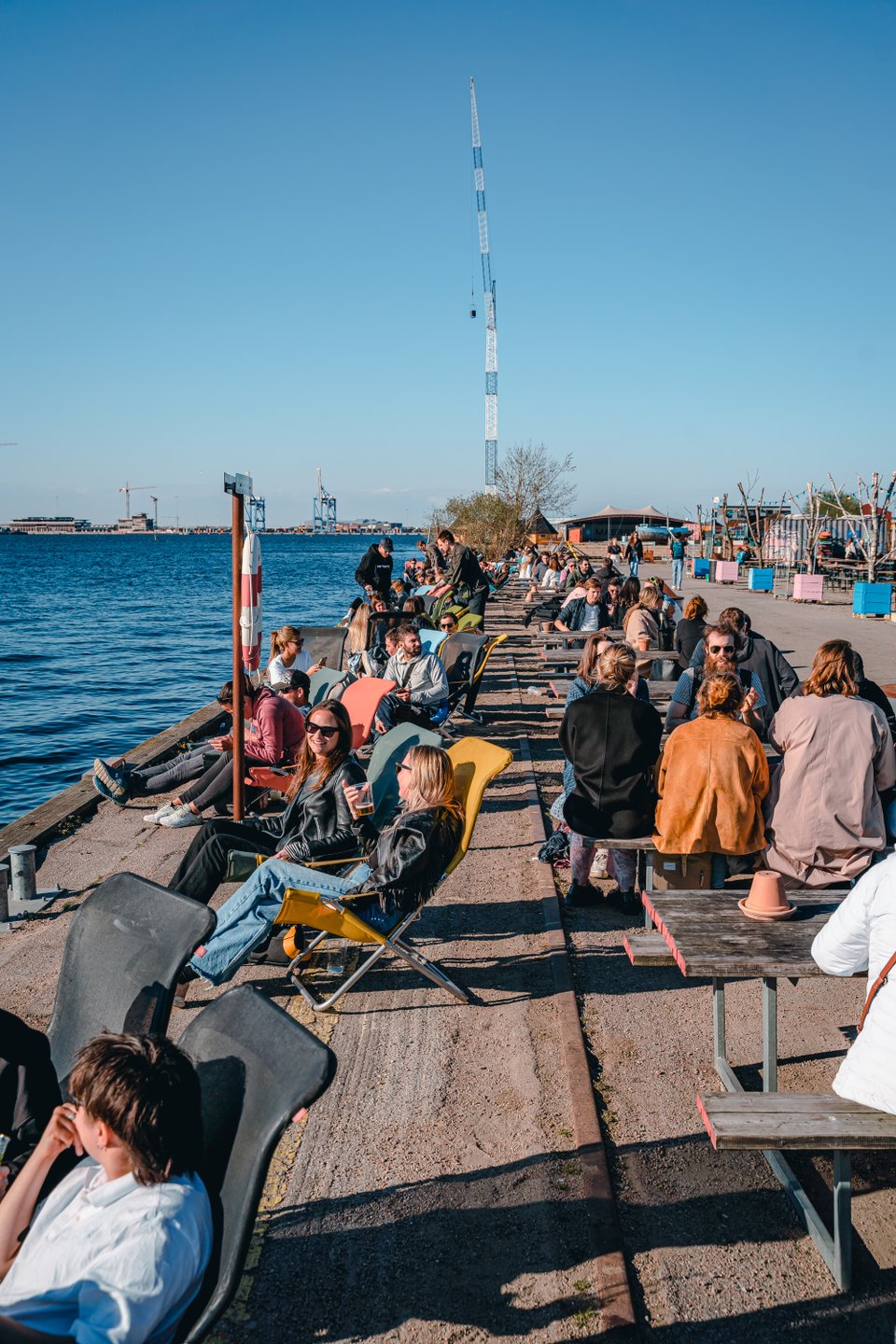 Reffen street food market in Copenhagen