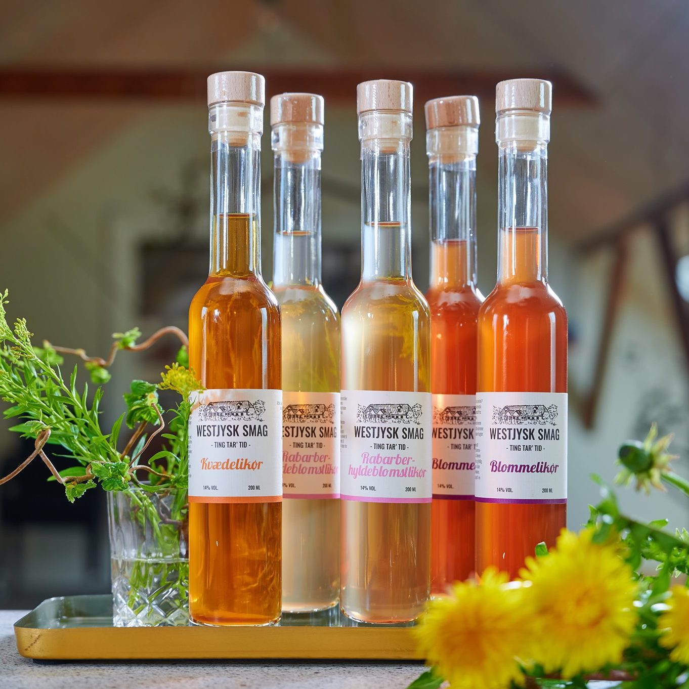 Bild von den Likören von Westjysk Smag