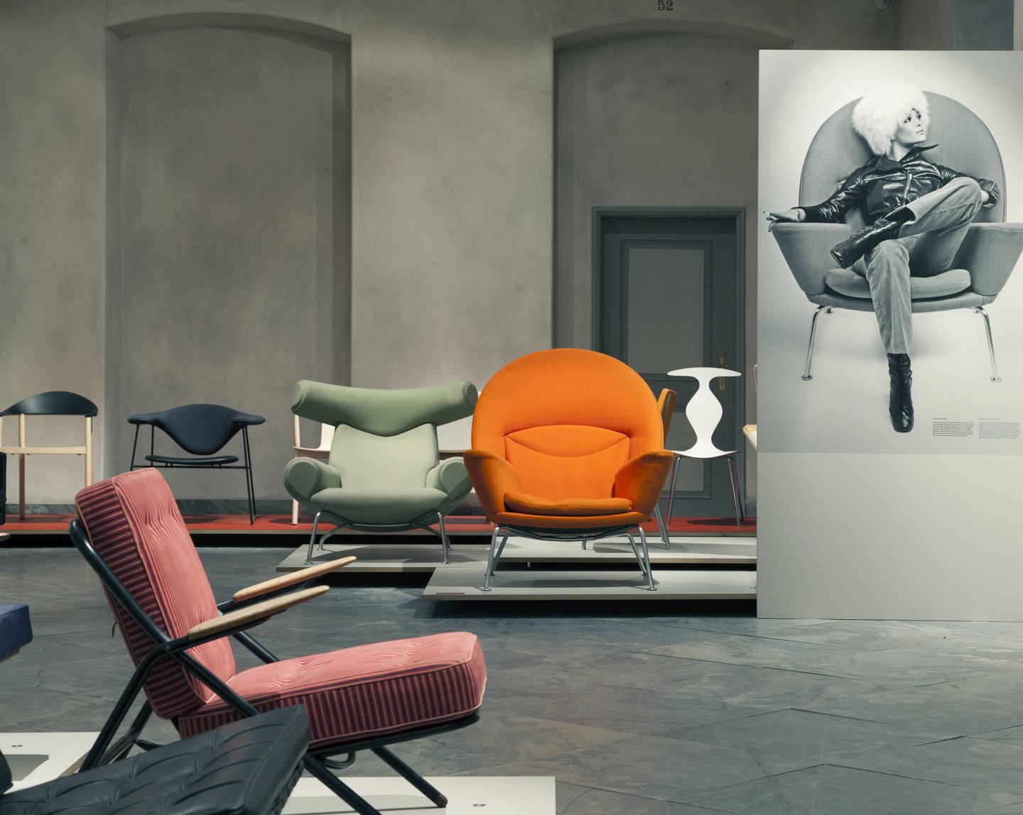 Møbelutstilling ved Designmuseum Danmark i København