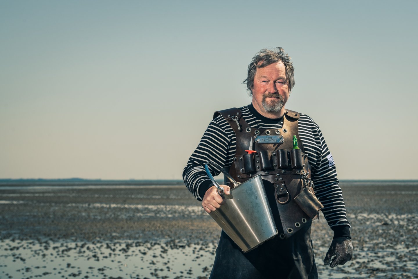 The Oyster King on oyster safari in The Wadden Sea