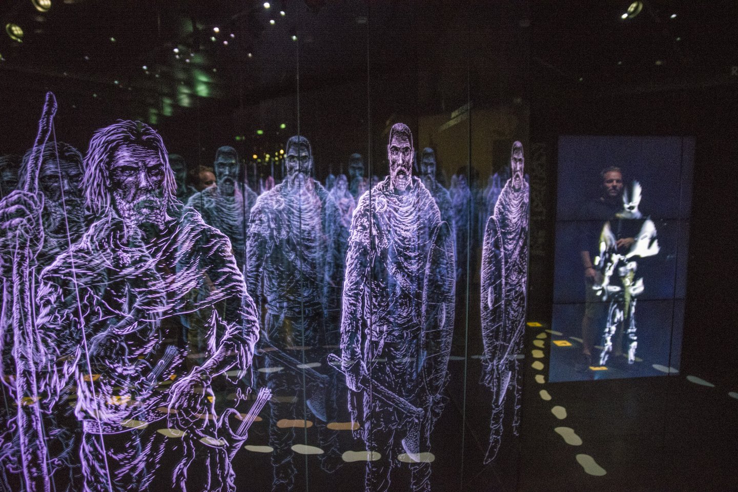 Kongernes Jelling museum in Denemarken