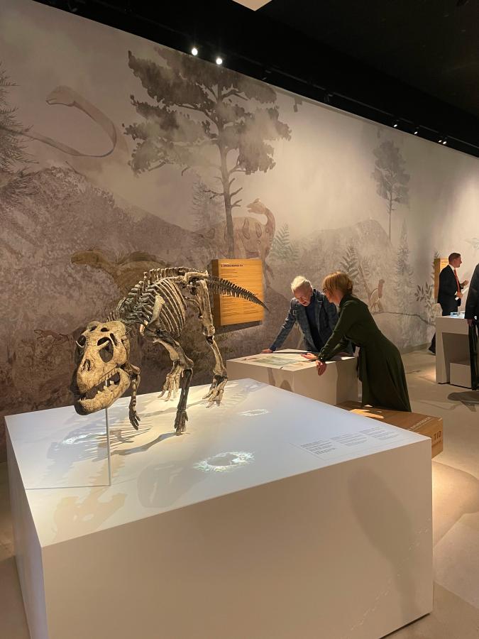 Queen Margrethe II opening Stevns Klint Experience