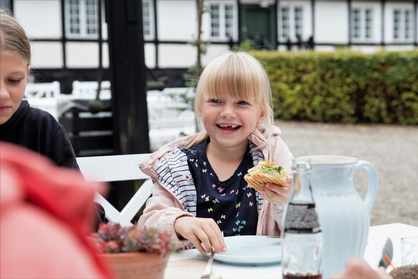 Family at Jyderup Præstegaard in West Zealand, Denmark