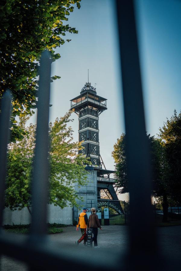 The Tower in Copenhagen ZOO seen from Frederiksberg Gardens