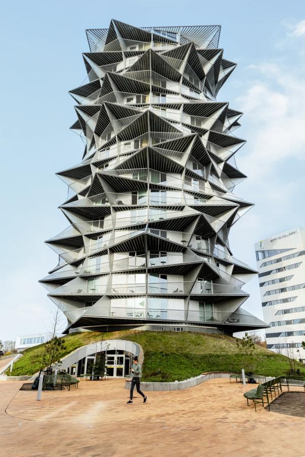 Hotel A Place To, design by Bjarke Ingels Group in Esbjerg