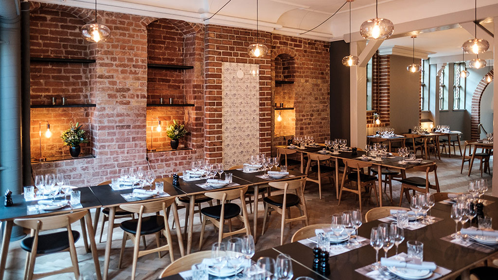 Restaurant Oluf Bagers Gaard i Odense, Danmark