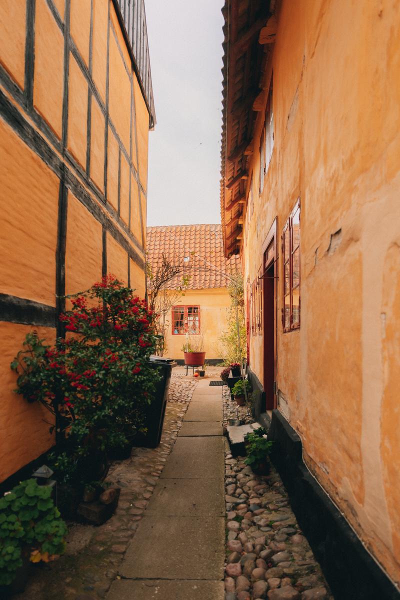 Street in Assens, Fyn