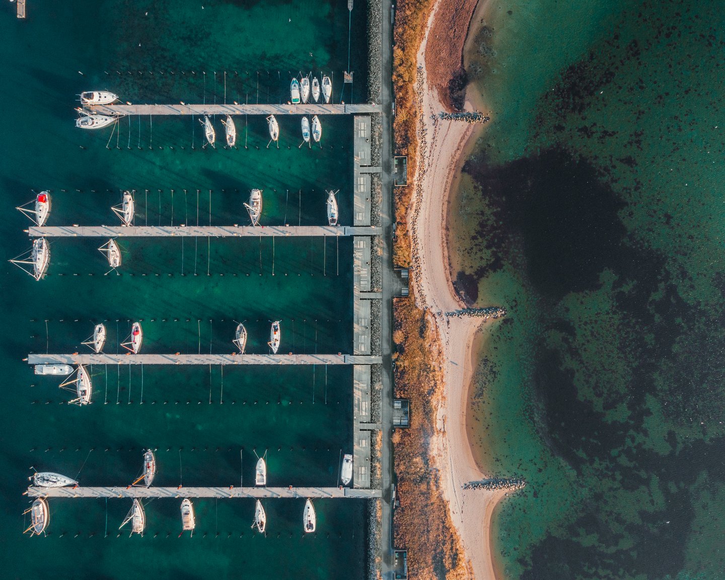 Bogense Harbour & Marina on Fyn 