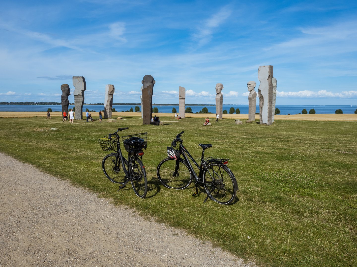Bikes at Dodekalitten at Lolland-Falster