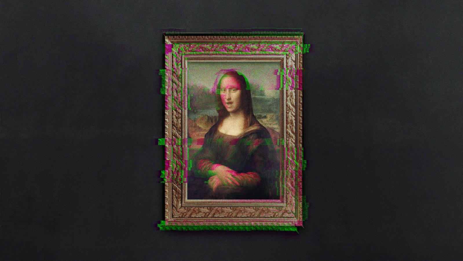 Mona Lisa Glitch 