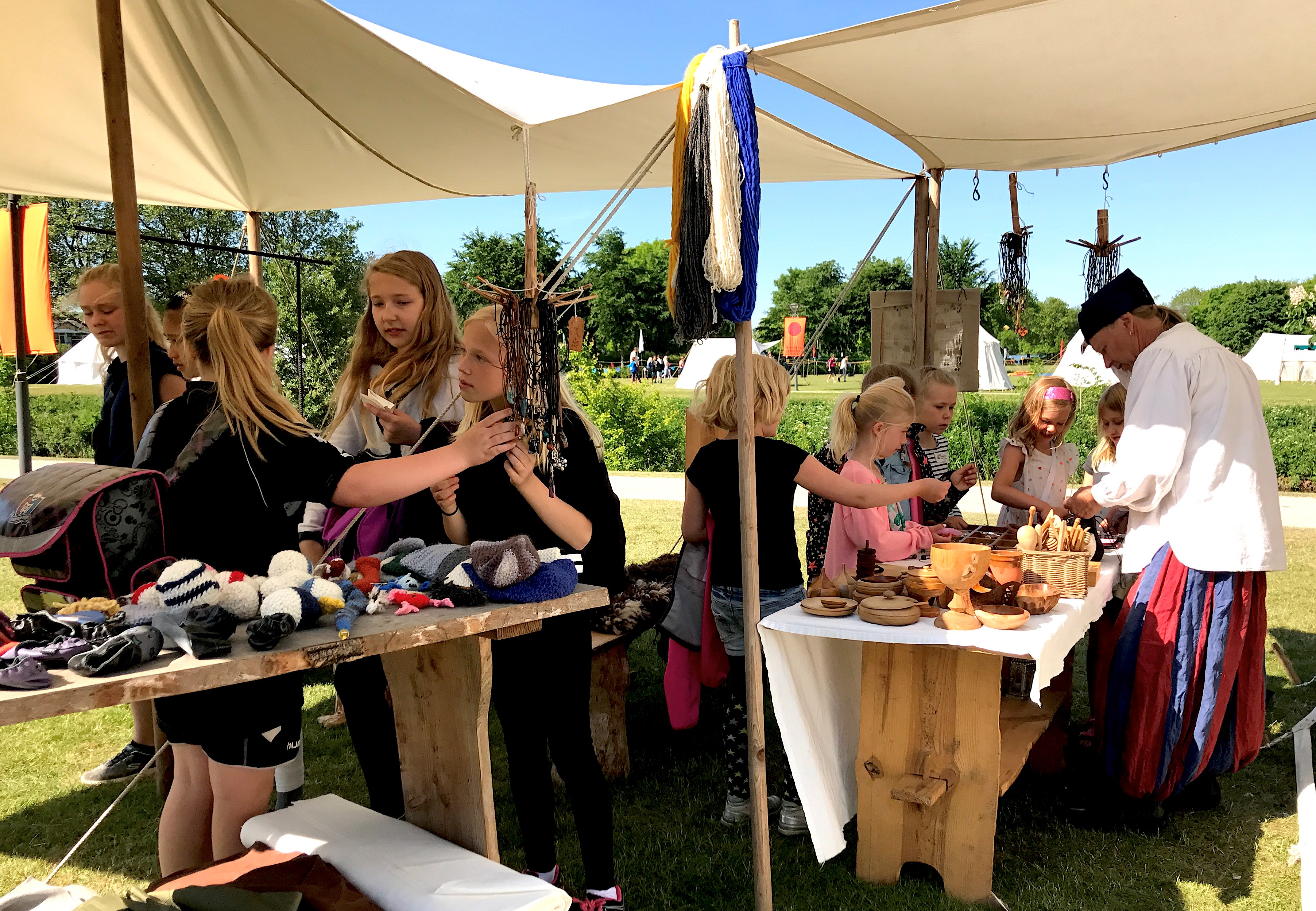 Ein Bild von dem Mittelalterfestival Hertug Hans Festival