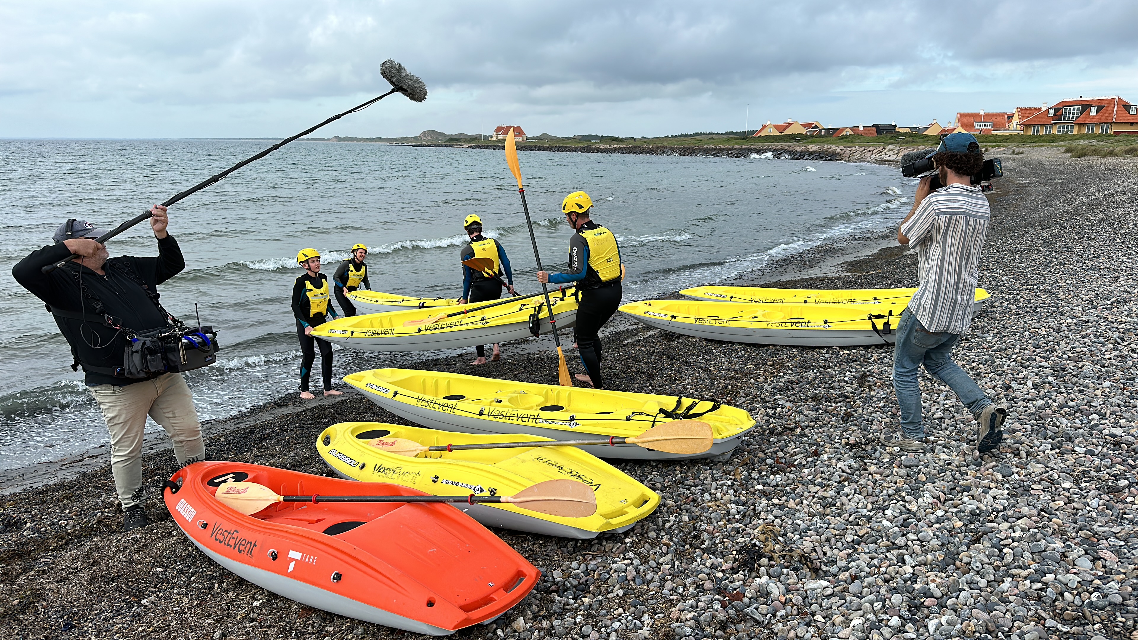 Fra optagelser til Camp to Go 2023 - Nordjylland