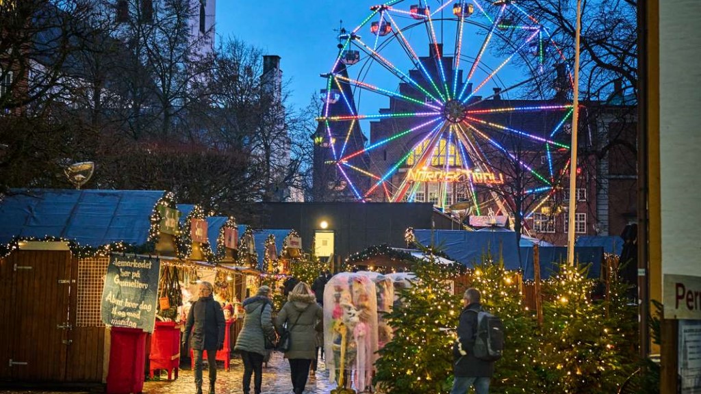 Julemarked på Gammeltorv i Aalborg