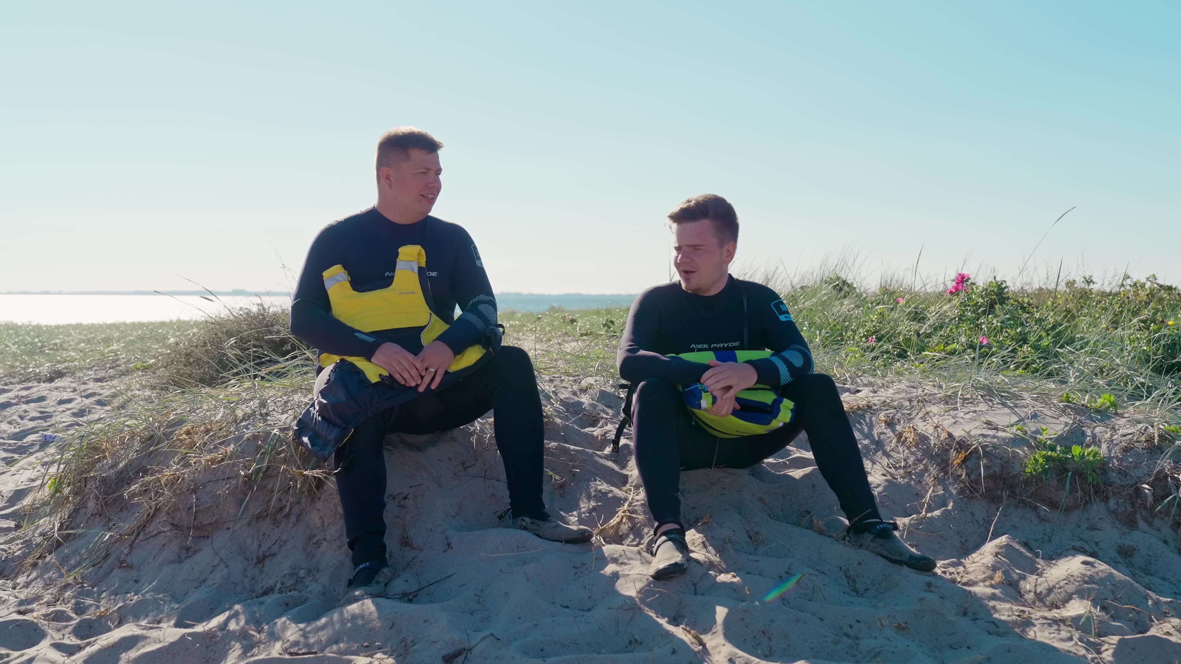 CS-spillerne karrigan og dupreeh ved Lynæs