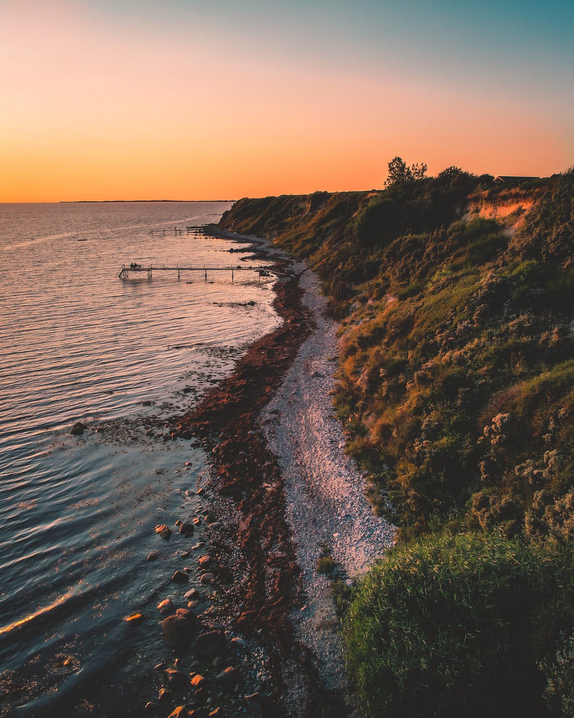 Overzicht van het Drøsselbjerg Strand