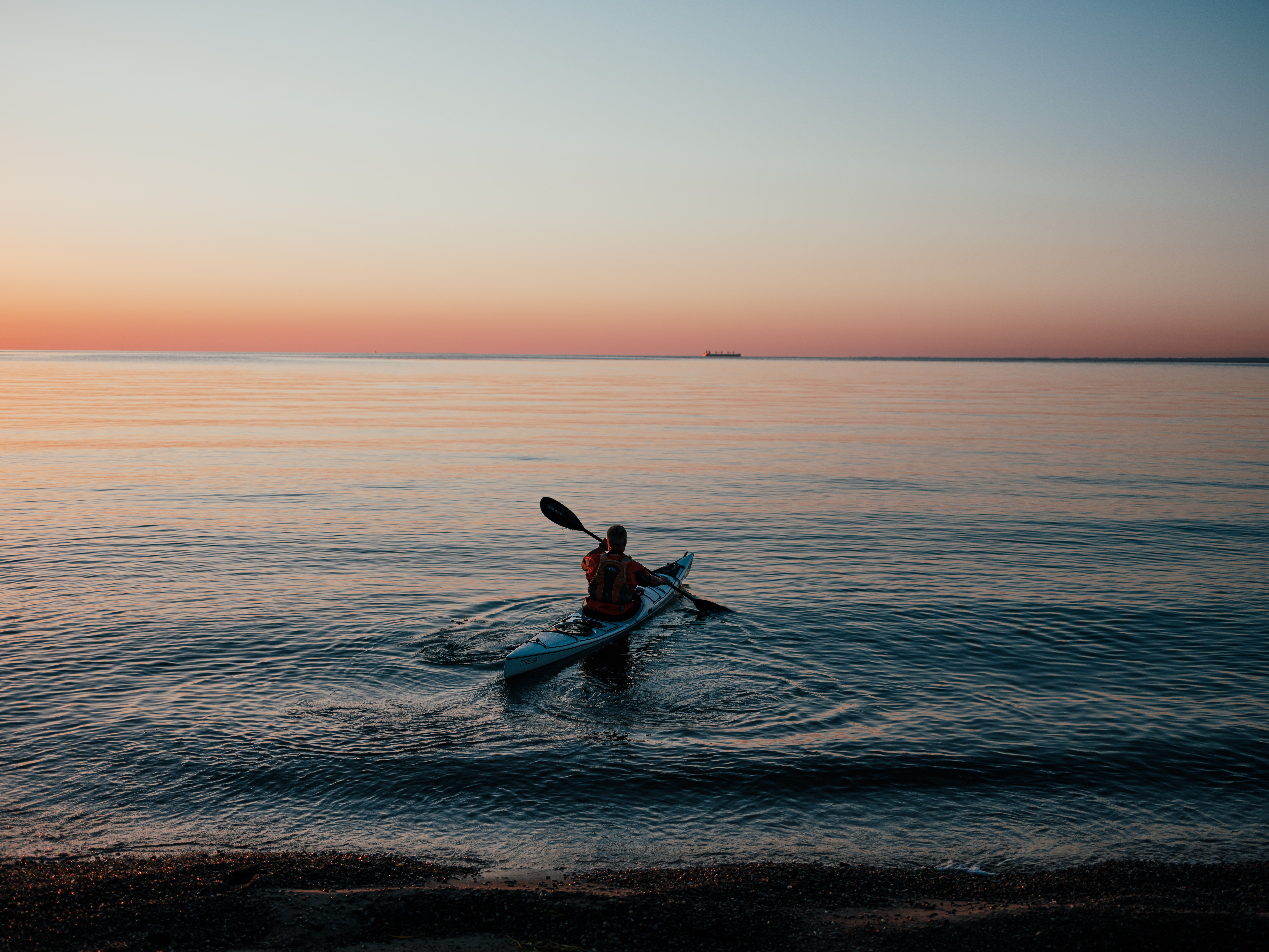 Kayak on the water, Heart of Jutland