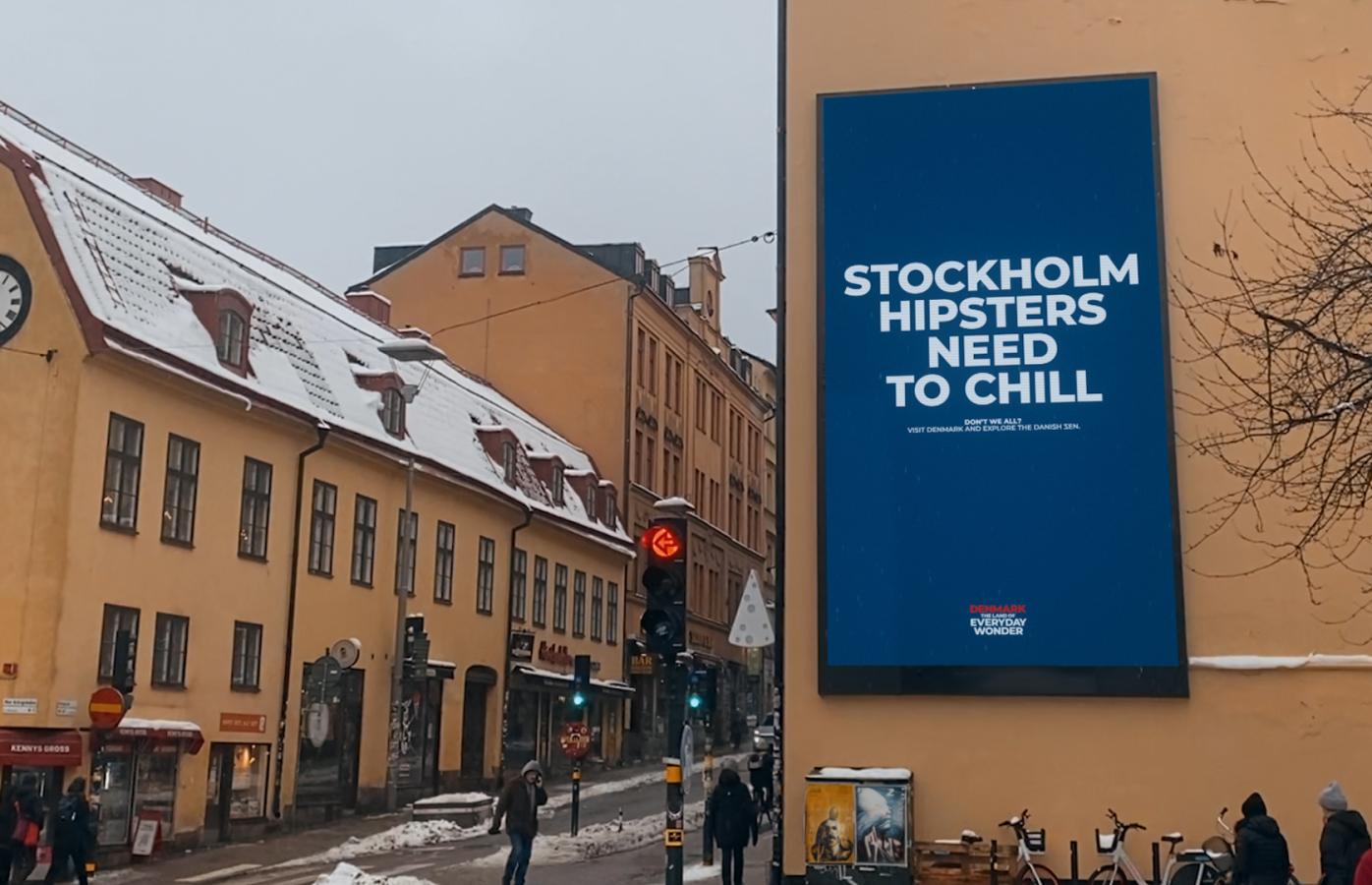 The Danish Zen digital Billboard