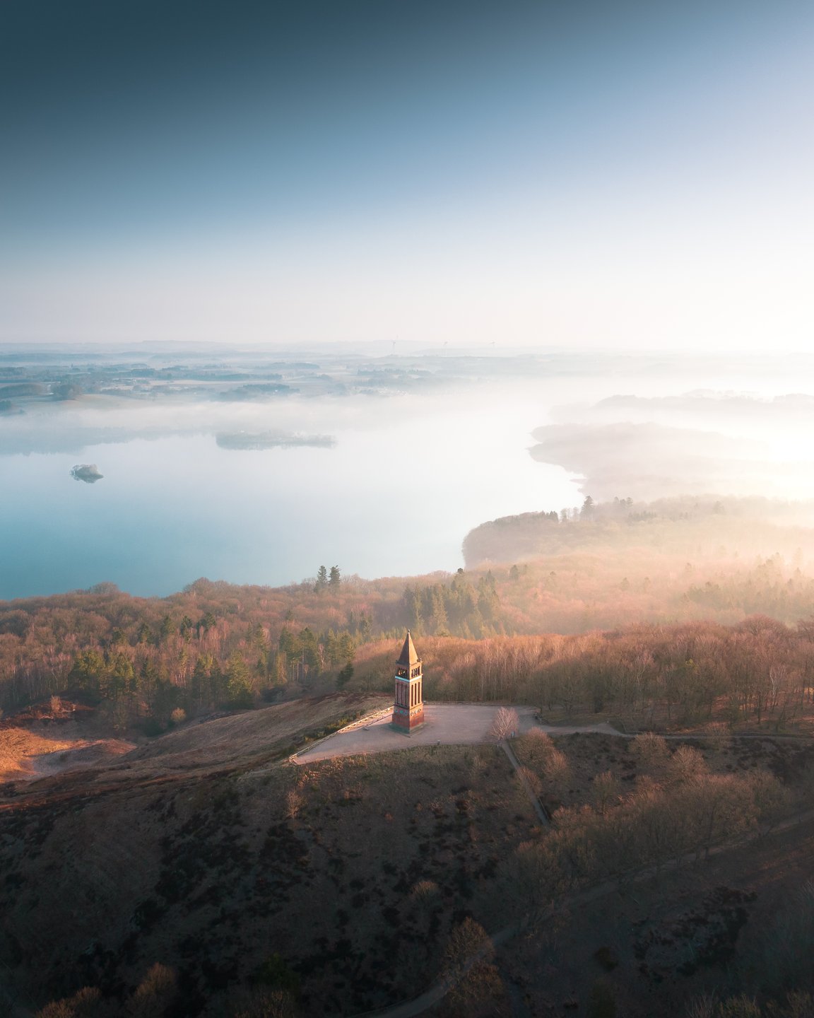 Himmelbjerget i Silkeborg, Aarhusregionen