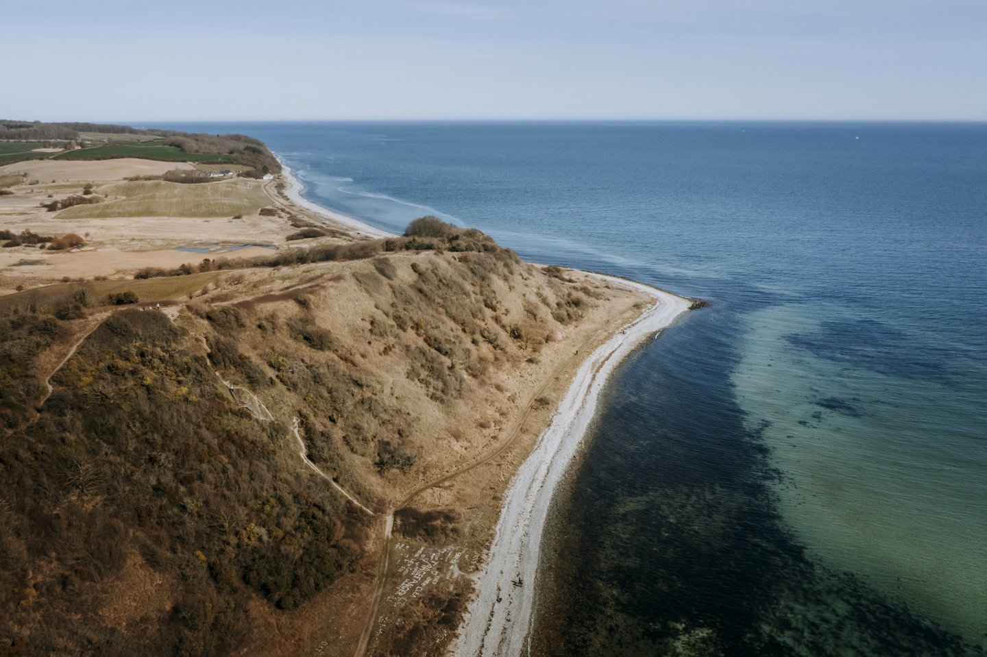 Jernhatten in Djursland in de Aarhus Regio, Denemarken