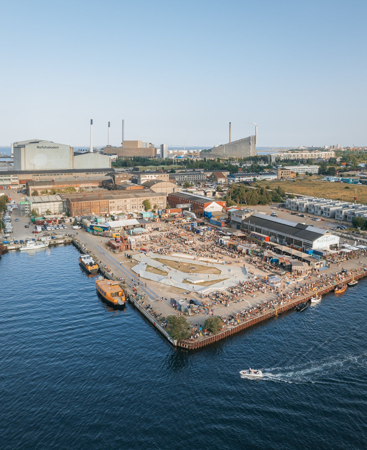 Reffen Streetfood in Kopenhagen, Denemarken 