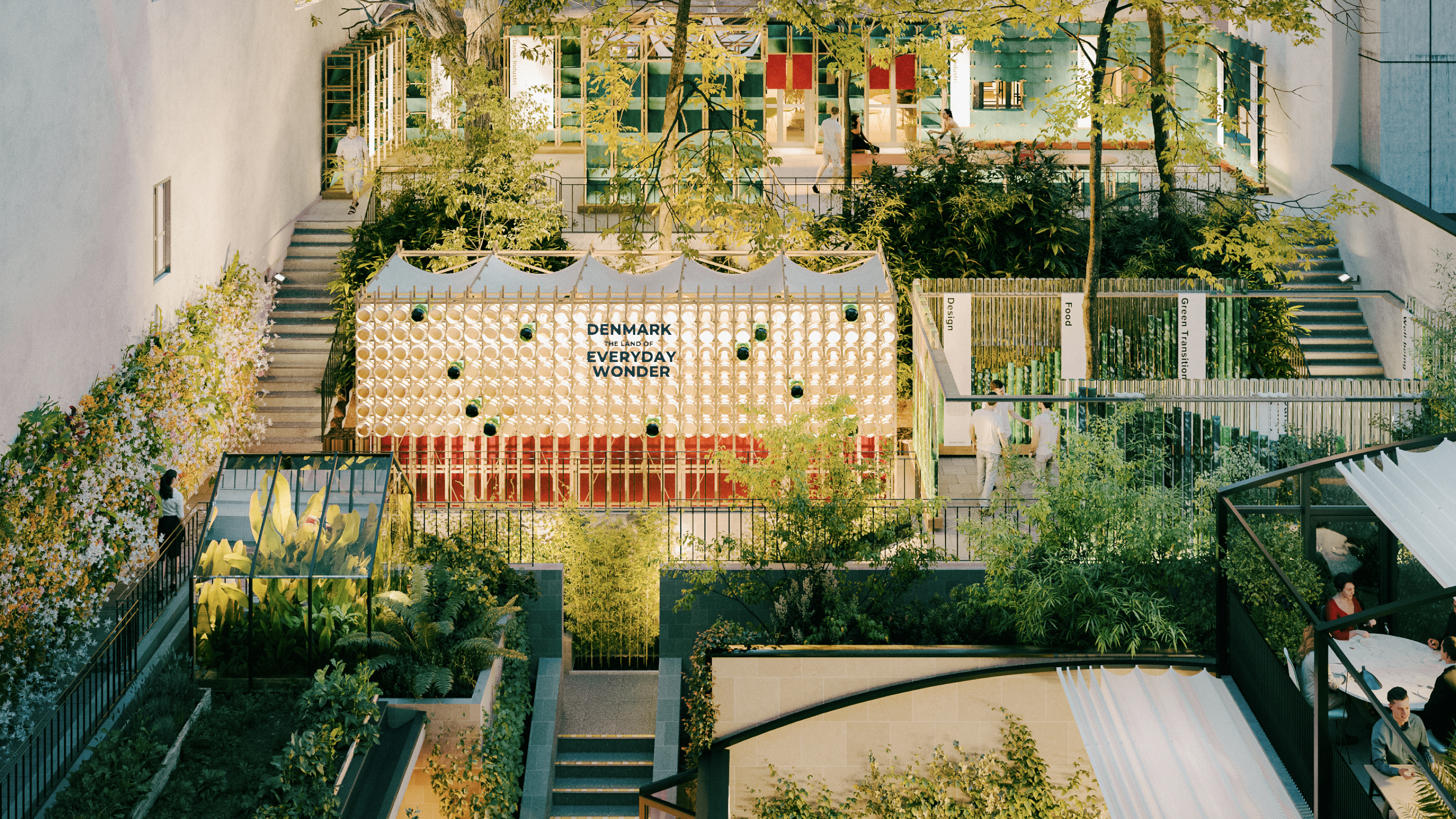 The Danish pavillon in Paris during Olympics 2024
