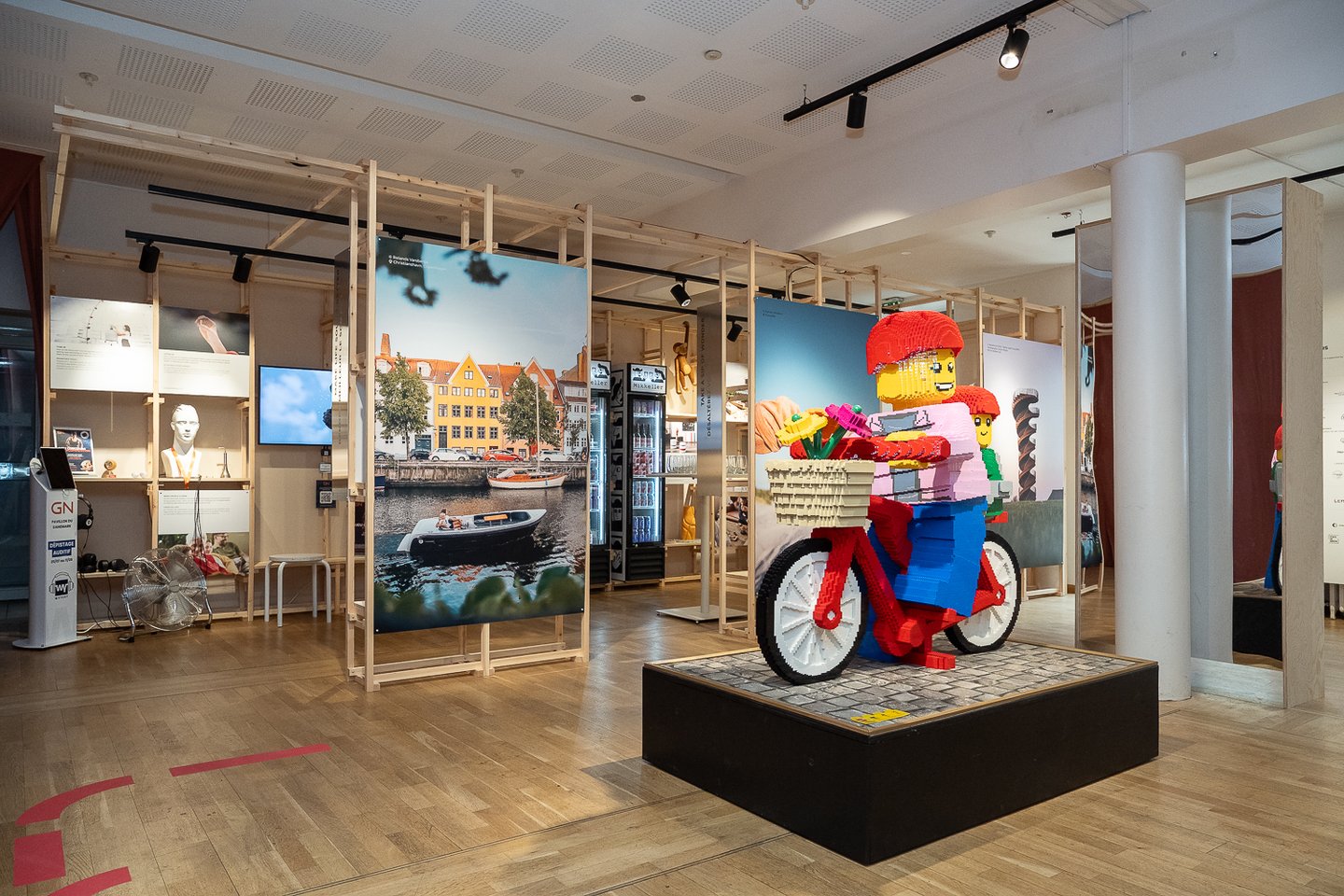 The Denmark Pavilion in Paris Exhibition