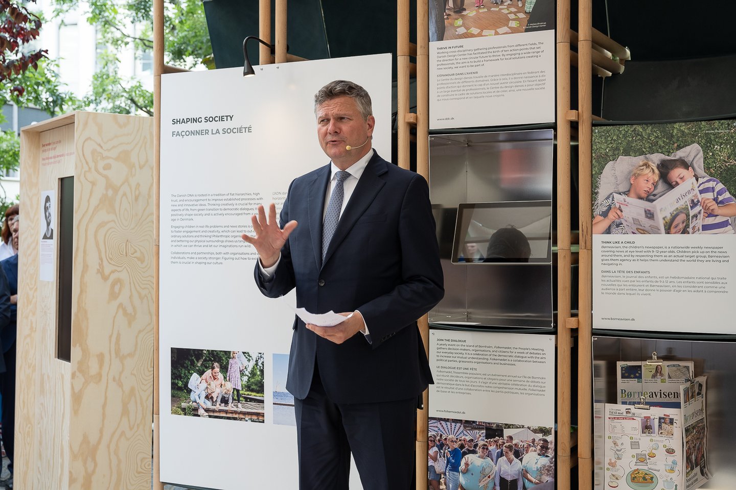 VIP opening Denmark Pavilion 2